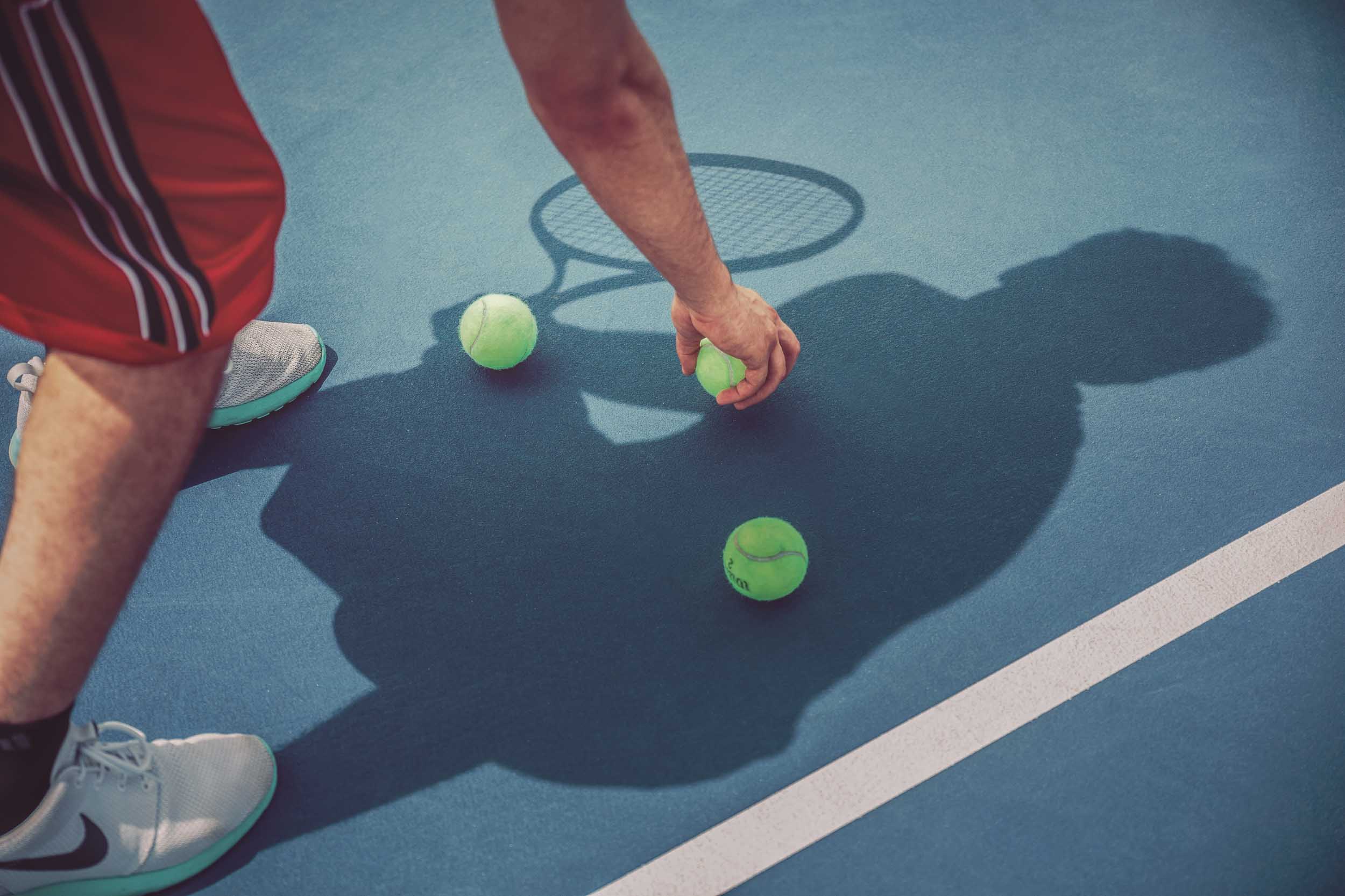 Tennis Balls and Shadow